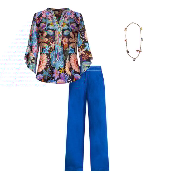 Buy WIDE LEG PLEAT PANT | Johnny Was Buy WIDE LEG PLEAT PANT | Johnny Was