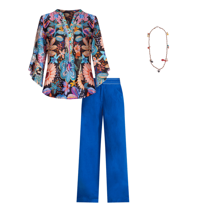 Buy ZELLAH BLOUSE | Johnny Was