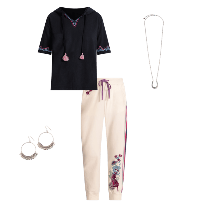 Buy BEE ACTIVE RELAXED TAPE JOGGER | Johnny Was