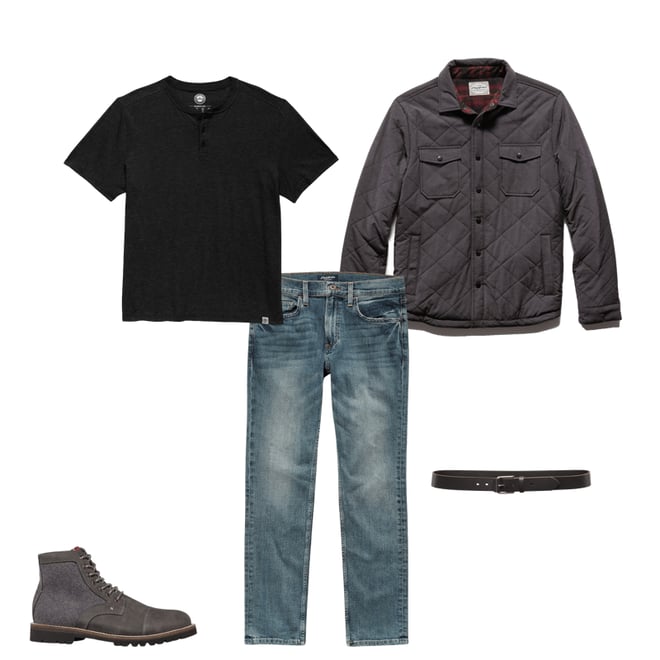 2nd bundle featuring 4 items which compliment  Bristol Leather Belt - Black