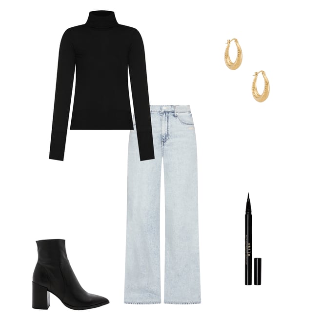 2nd bundle featuring 4 items which compliment Featherweight Sofie High Rise Wide Leg