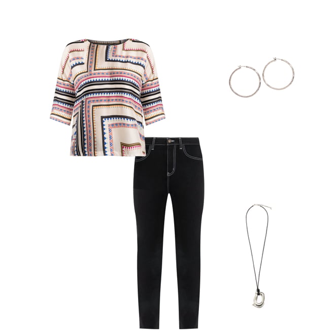 Buy ARDEN OVERSIZED BLOUSE | Johnny Was Buy ARDEN OVERSIZED BLOUSE | Johnny Was