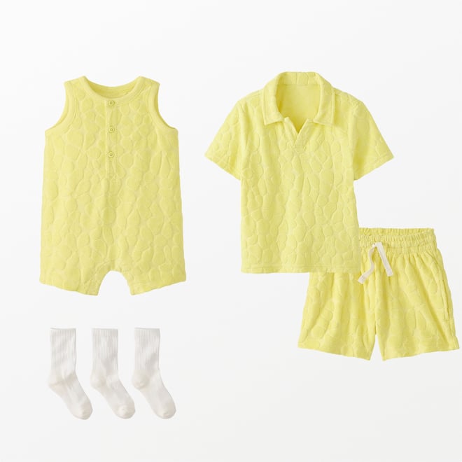 Baby Sleeveless Terry Shortie Romper | Hanna Andersson