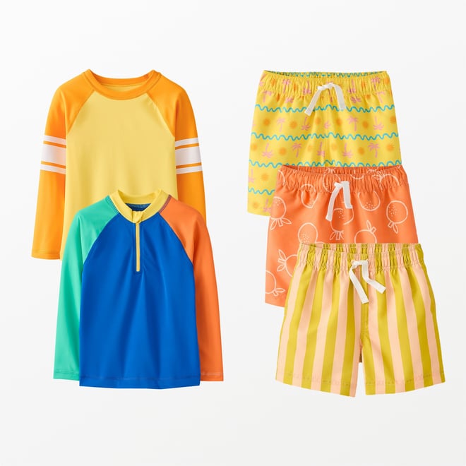 1st bundle featuring 4 items which compliment Swim Trunks