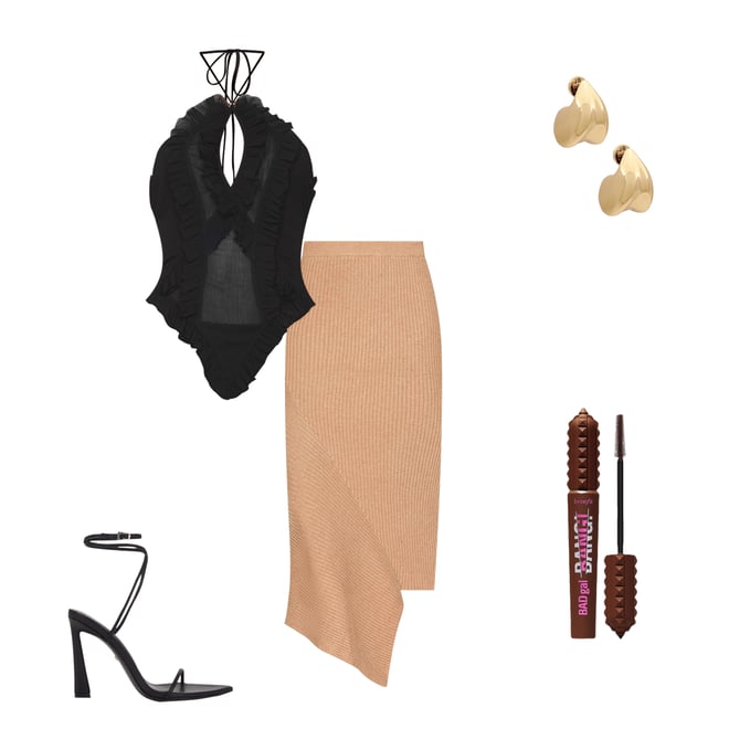 1st bundle featuring 4 items which compliment Leola Knit Midi Skirt