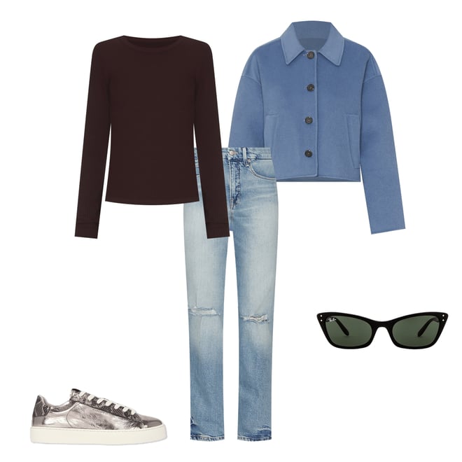 1st bundle featuring 4 items which compliment Jaia Single Breasted Jacket
