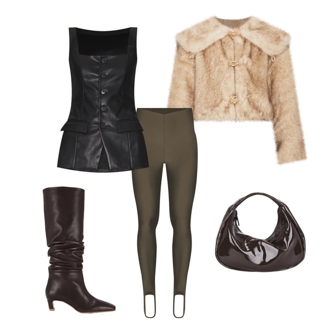 2nd bundle featuring 4 items which compliment Kalila Leather Boots