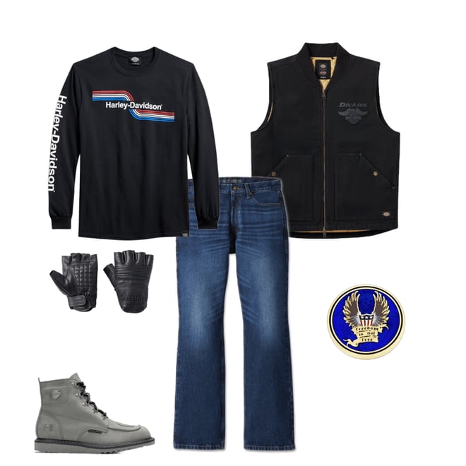 Men's LS Stripes Tank Tee | Harley-Davidson USA