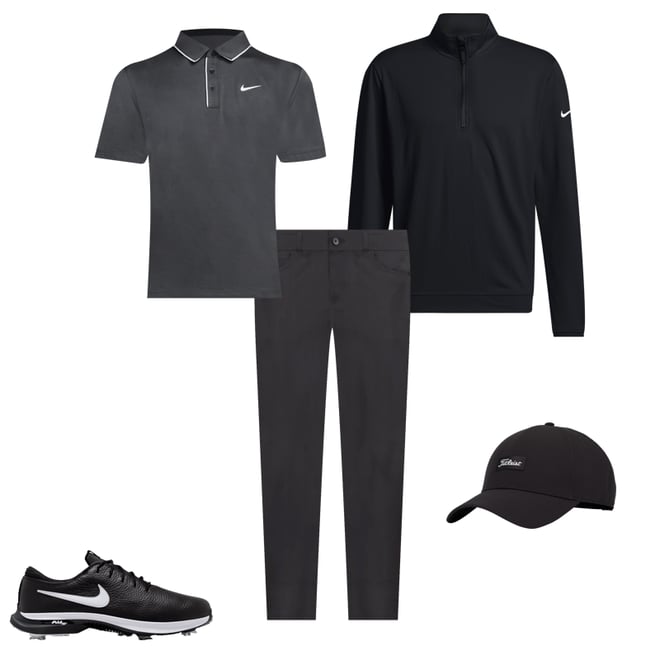Nike Air Zoom Victory Tour 3 Golf Shoes Black/White - Carl's