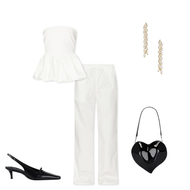 5th bundle featuring 4 items which compliment Goldie Strapless Top
