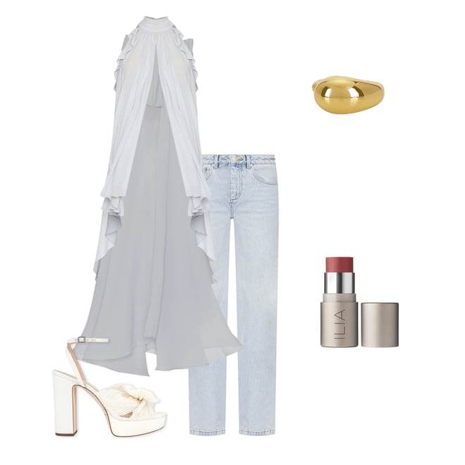 4th bundle featuring 4 items which compliment Natalia Pleated Knot Platform