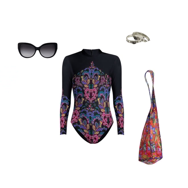 Buy FATIMA CROSS OVER NECK SURF ONE PIECE | Johnny Was Buy FATIMA CROSS OVER NECK SURF ONE PIECE | Johnny Was