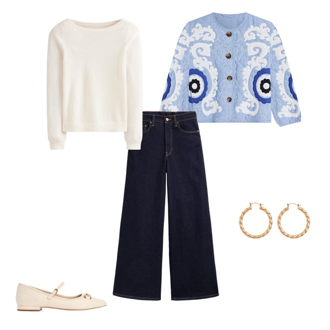 4th bundle featuring 4 items which compliment Chelsea Embroidered Jacket