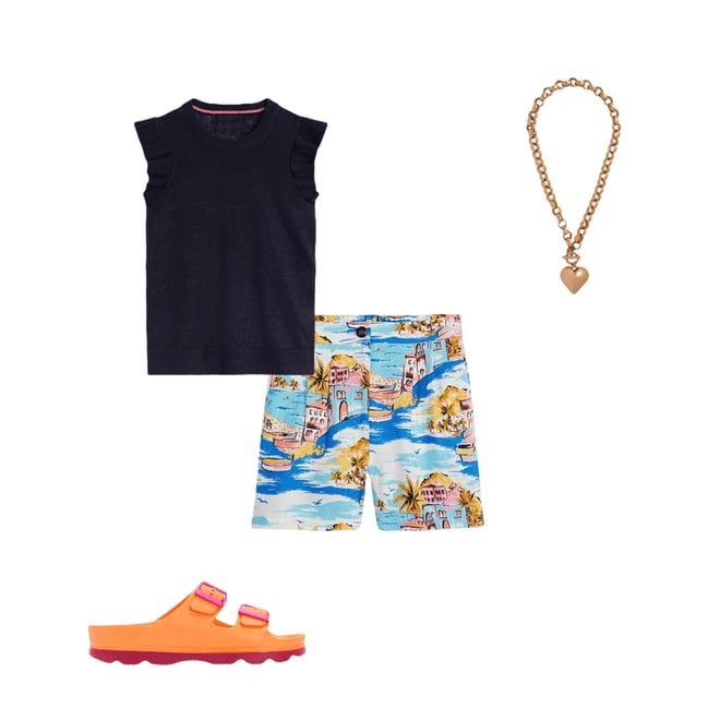 5th bundle featuring 3 items which compliment Josie Frilled Linen Tank