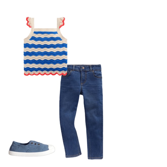5th bundle featuring 2 items which compliment Adventure-flex Slim Fit Jeans-Mid Vintage Denim