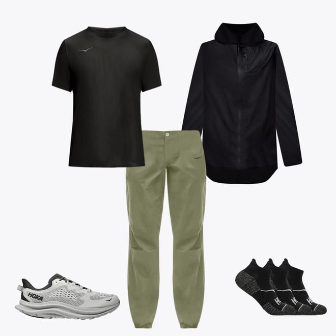 HOKA ホカオネオネ　SKYFLOW JACKET ブラック　サイズS HOKA ONE ONE® Skyflow Jacket for Men | HOKA ONE ONE®