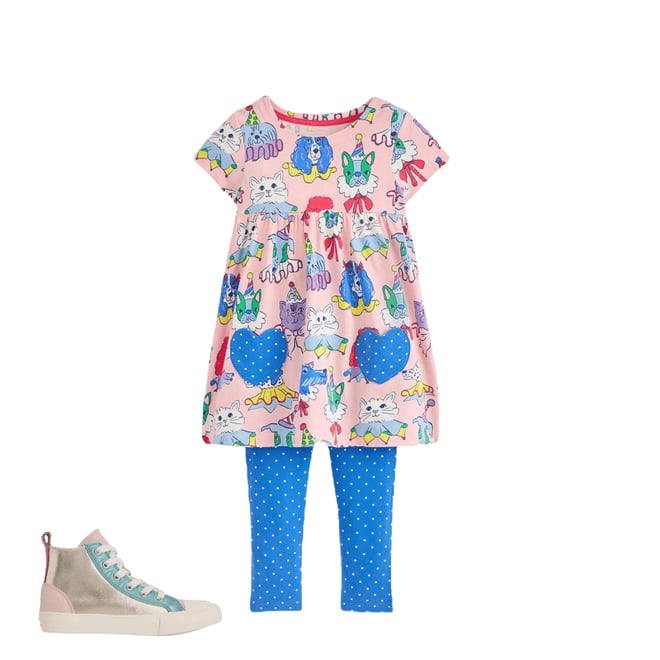 3rd bundle featuring 1 items which compliment Short-sleeved print tunic set