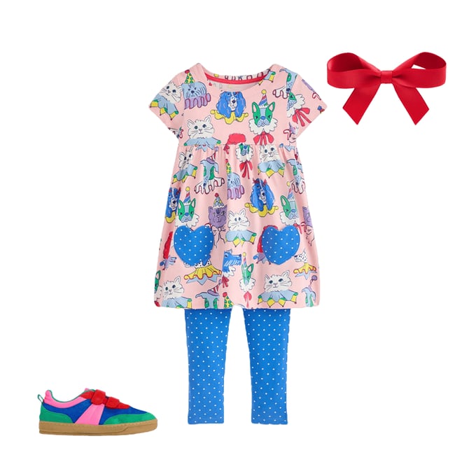 6th bundle featuring 2 items which compliment Colourblock Low Tops