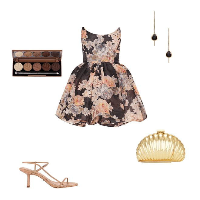 1st bundle featuring 4 items which compliment Monet Shell Clutch
