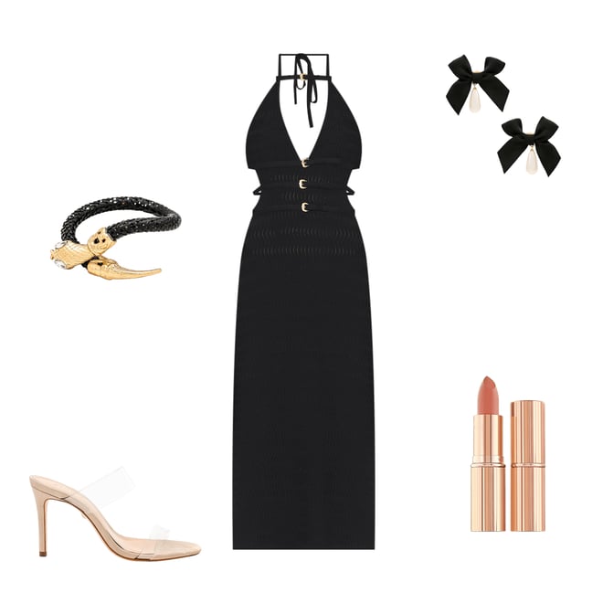 3rd bundle featuring 4 items which compliment Bow Drop Pearl Earrings