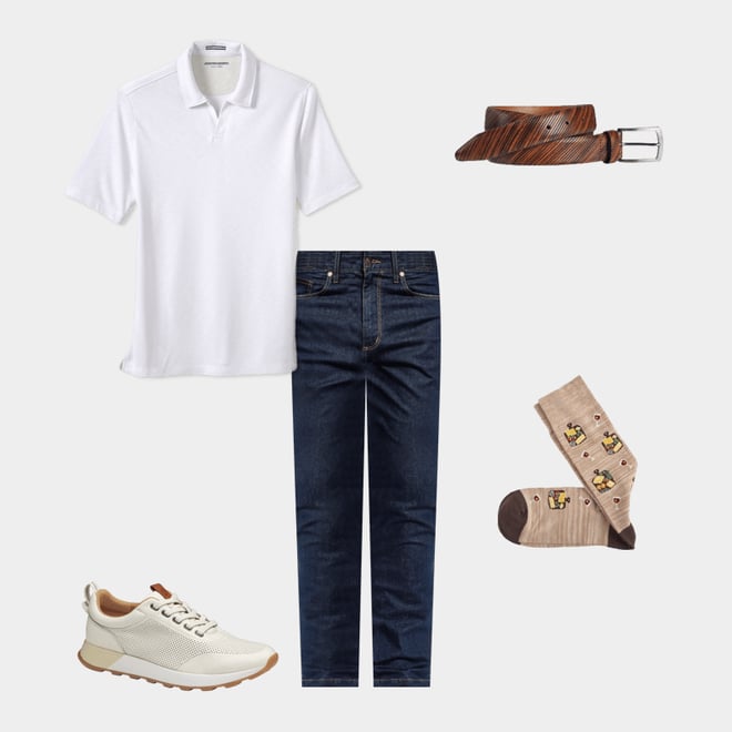 1st bundle featuring 4 items which compliment Kinnon Perfed Jogger