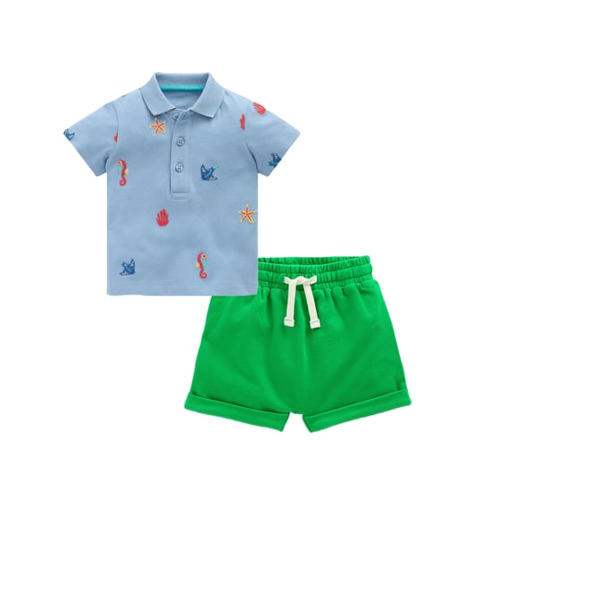 2nd bundle featuring 1 items which compliment Boys Jersey Shorts-Sapling Green