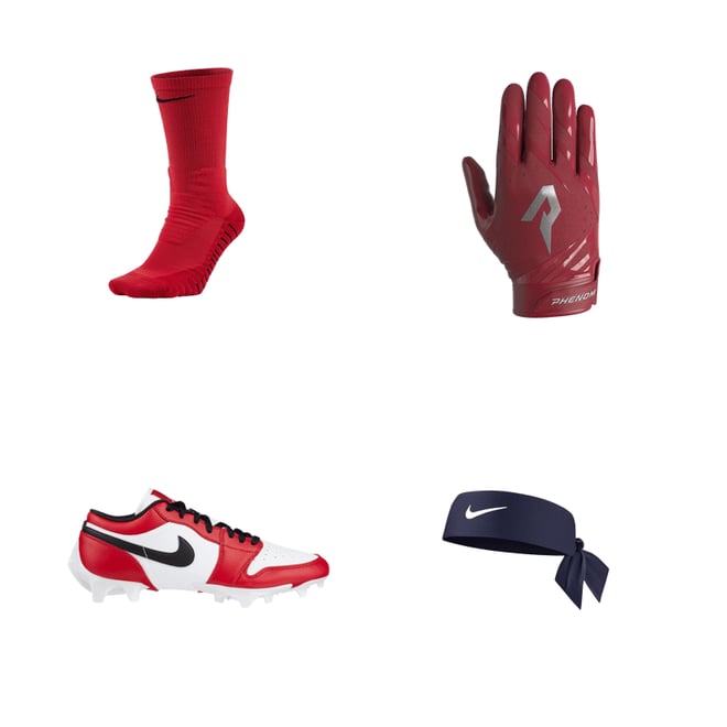 Men's Jordan 1 Vapor Edge Football Cleats | Dick's Sporting Men's Jordan 1 Vapor Edge Football Cleats | Dick's Sporting