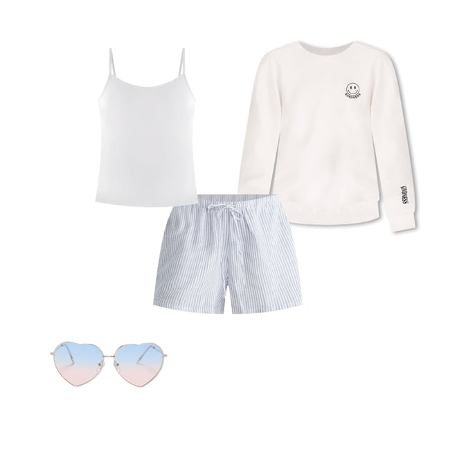 Striped Linen Boxer Shorts
