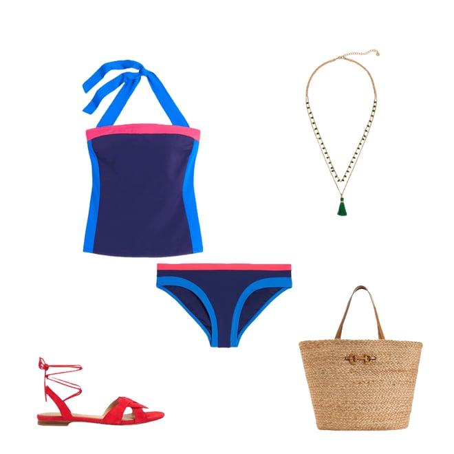 4th bundle featuring 4 items which compliment Santorini Tankini Top