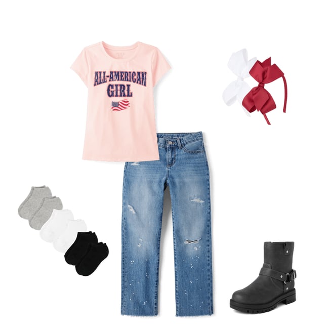 3rd bundle featuring 4 items which compliment Kids Cushioned Ankle Socks 6-Pack