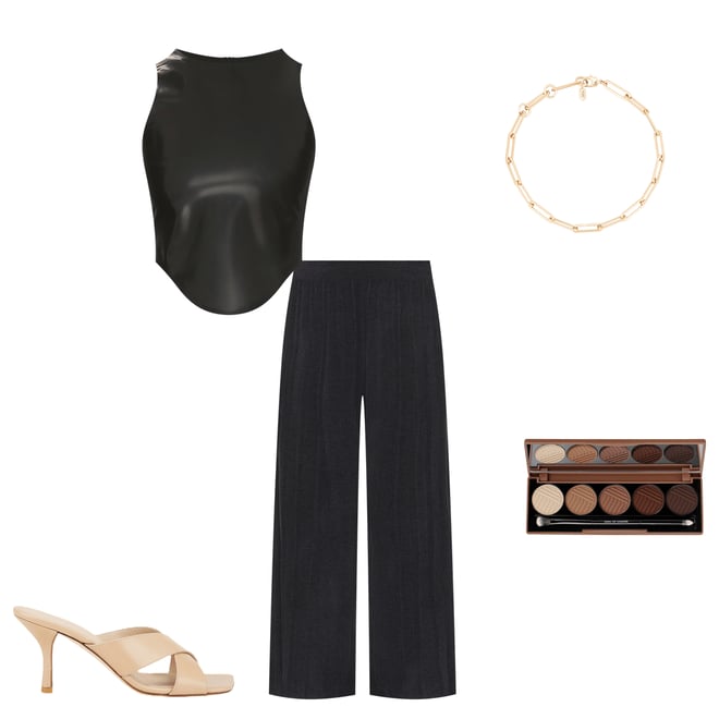 1st bundle featuring 4 items which compliment CozyChic Ultra Light Palazzo Pant