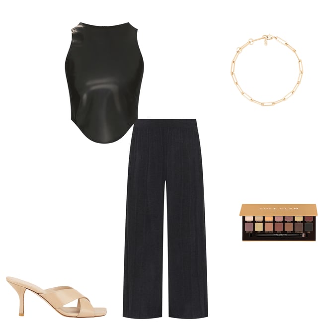 1st bundle featuring 4 items which compliment CozyChic Ultra Light Palazzo Pant