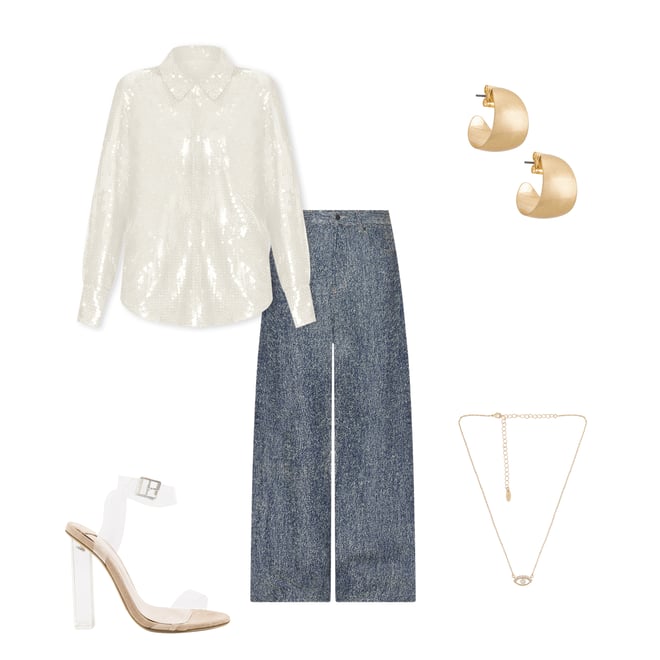 5th bundle featuring 4 items which compliment Wyatt Button Down Top