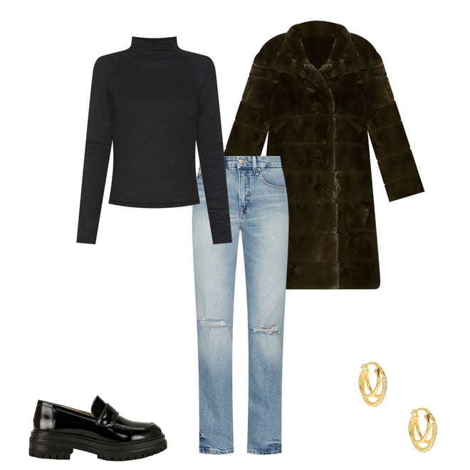 2nd bundle featuring 4 items which compliment Turtleneck Top