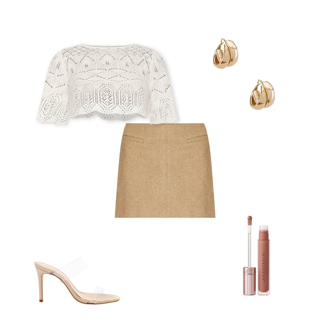 3rd bundle featuring 4 items which compliment x REVOLVE Mardee Crop Top