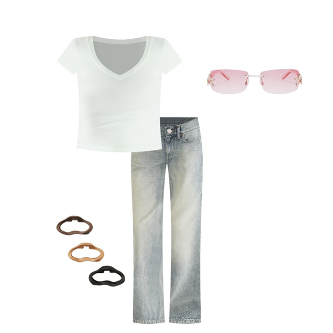 Low-Rise Baggy Jean