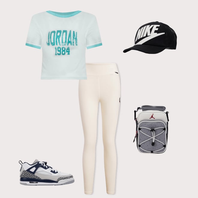 Jordan Cropped Graphic Tee