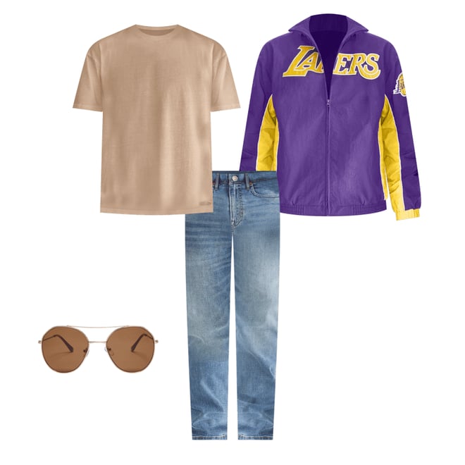Los Angeles Lakers Full-Zip Track Jacket