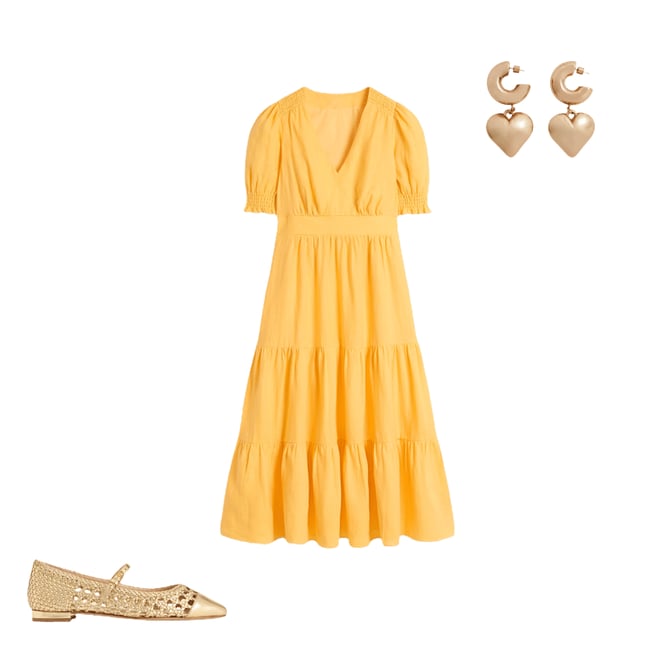 5th bundle featuring 2 items which compliment Anna Linen Tiered Midi Dress