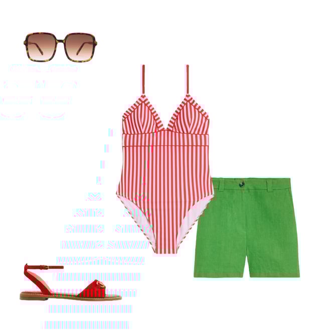 4th bundle featuring 3 items which compliment Westbourne Linen Shorts