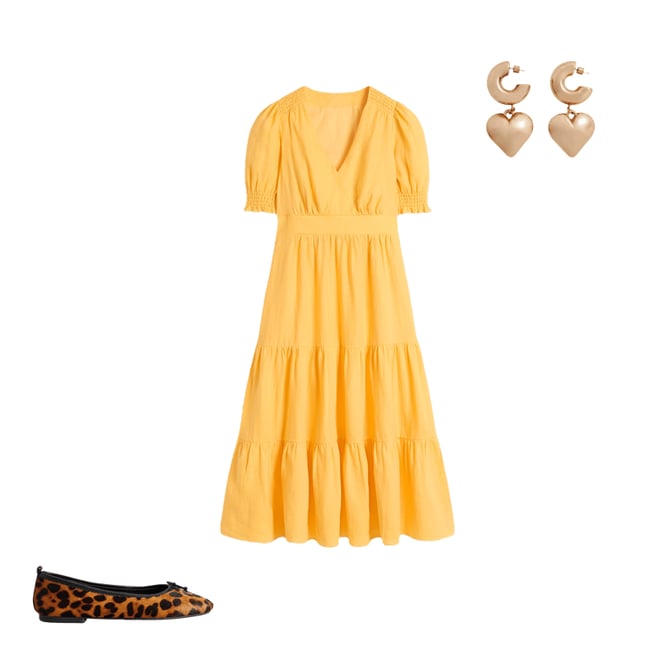 6th bundle featuring 2 items which compliment Anna Linen Tiered Midi Dress
