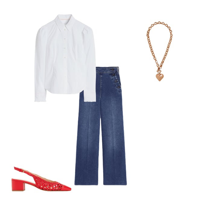 3rd bundle featuring 3 items which compliment Greenwich Sailor Jeans-Mid Vintage
