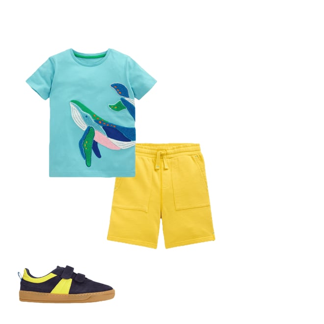 1st bundle featuring 2 items which compliment Garment Dye Shorts-Pineapple Yellow