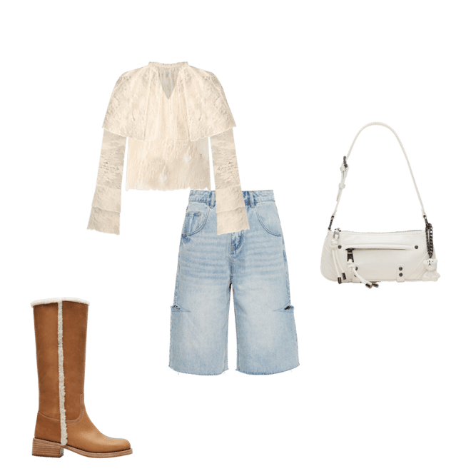 BECKA Bag White Moto Shoulder Strap Handbag – Steve Madden