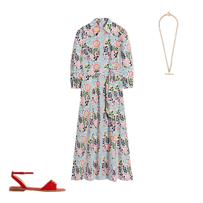 3rd bundle featuring 2 items which compliment Clara Cotton Shirt Dress-Multi, Walled Garden