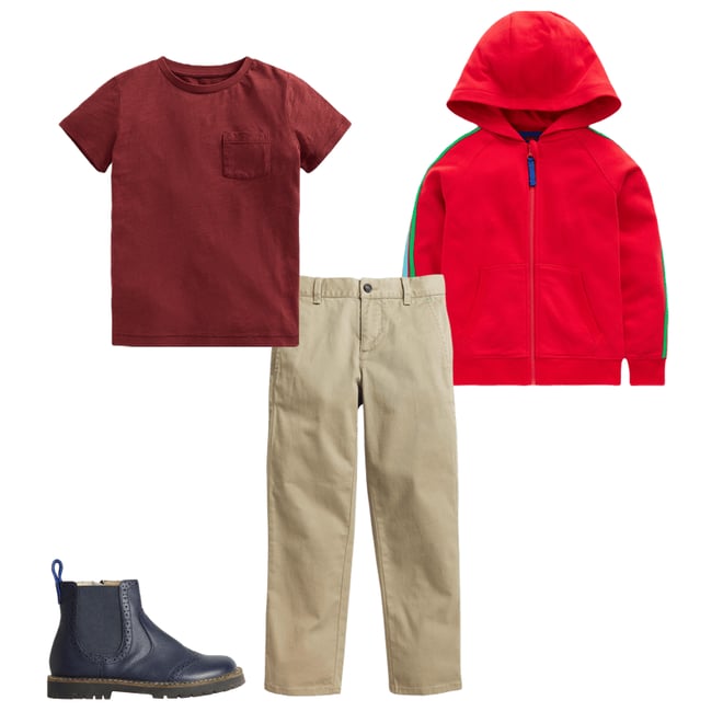 6th bundle featuring 3 items which compliment Classic Chinos-Classic Tan