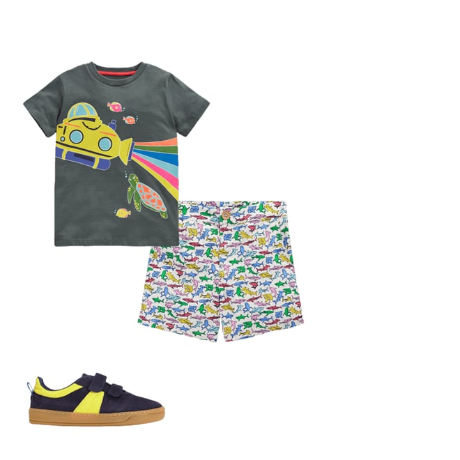 2nd bundle featuring 2 items which compliment Glow-In-The-Dark T-shirt-Smoke Submarine