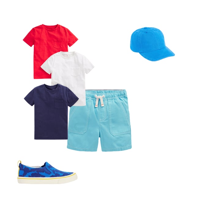 1st bundle featuring 3 items which compliment Pull-On Cotton Shorts