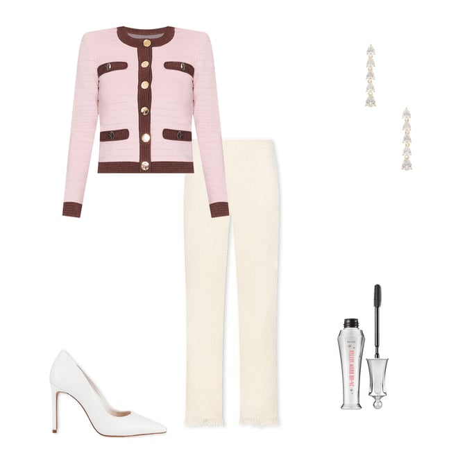 4th bundle featuring 4 items which compliment Shar Boucle Pant