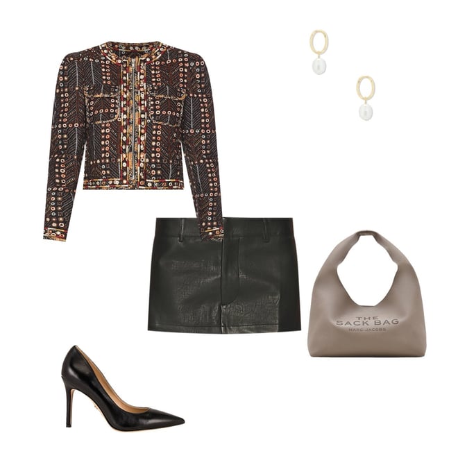 Isabel Marant Etoile Christy Jacket in Faded Black | REVOLVE